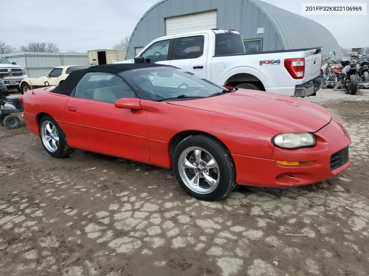 2002 Chevrolet Camaro VIN: 2G1FP32K822106969 Lot: 45511405