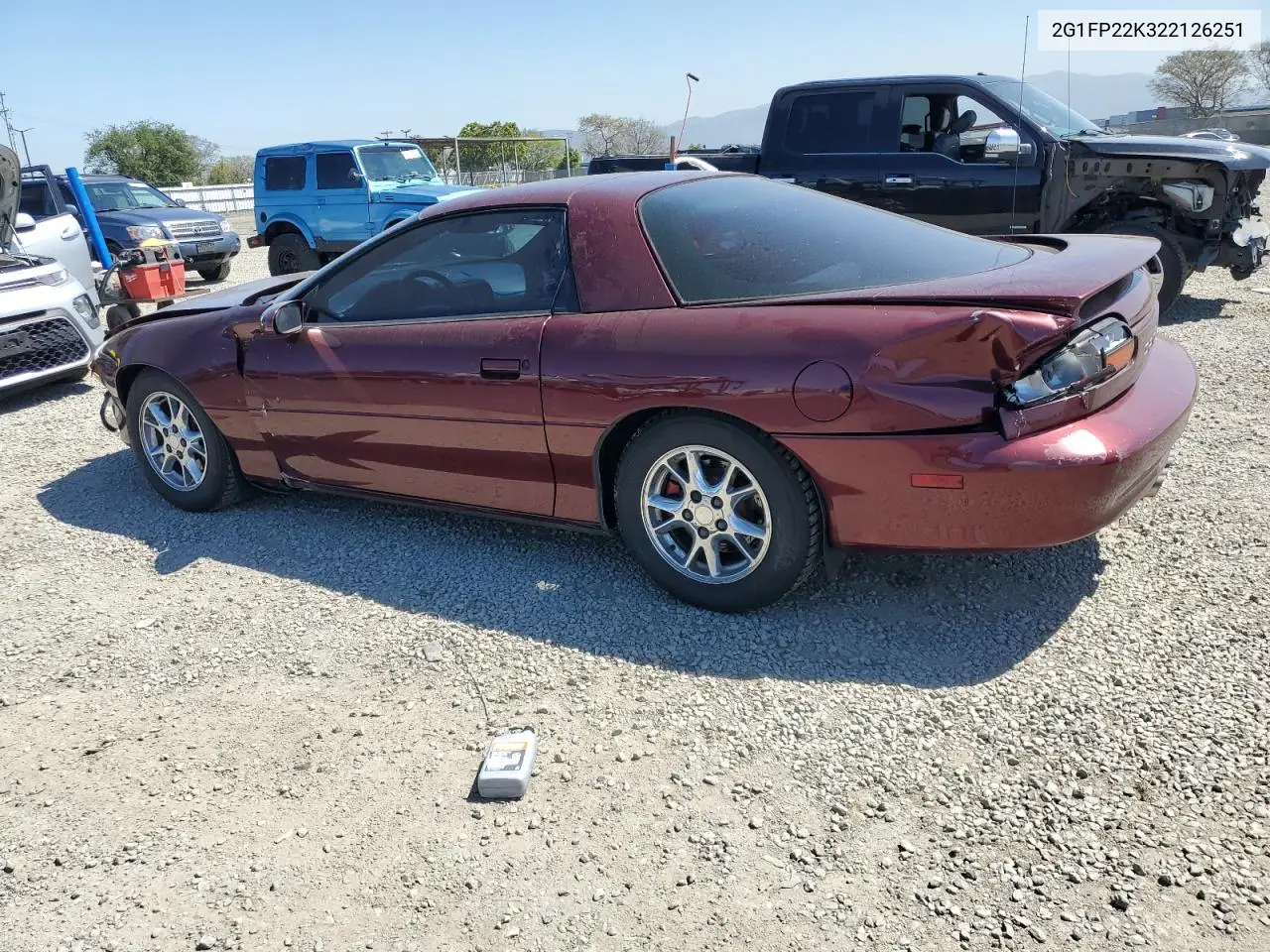 2002 Chevrolet Camaro VIN: 2G1FP22K322126251 Lot: 52578105