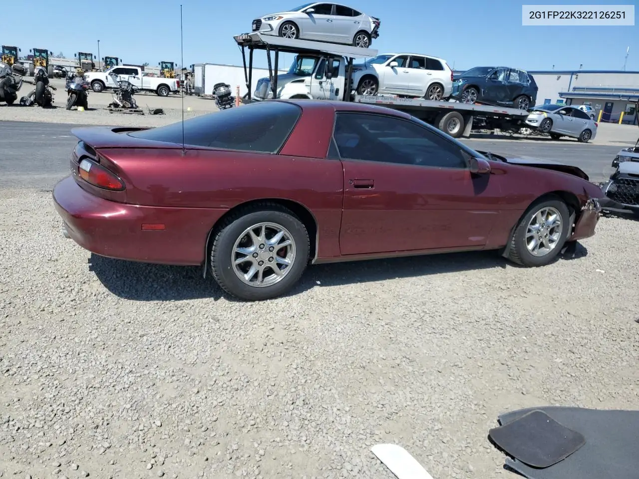 2002 Chevrolet Camaro VIN: 2G1FP22K322126251 Lot: 52578105