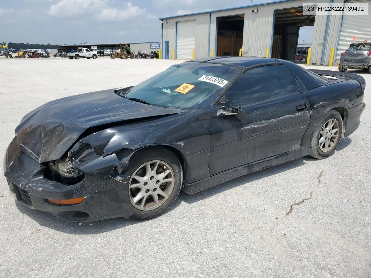 2002 Chevrolet Camaro VIN: 2G1FP22K222139492 Lot: 54415295