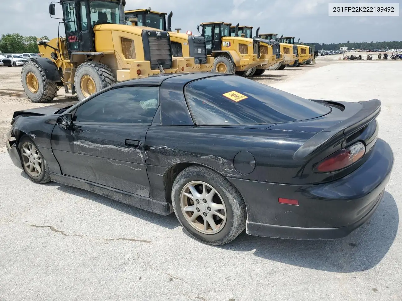2002 Chevrolet Camaro VIN: 2G1FP22K222139492 Lot: 54415295