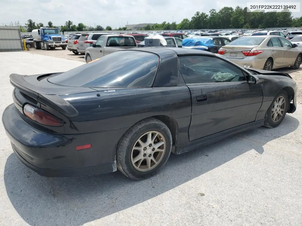 2002 Chevrolet Camaro VIN: 2G1FP22K222139492 Lot: 54415295