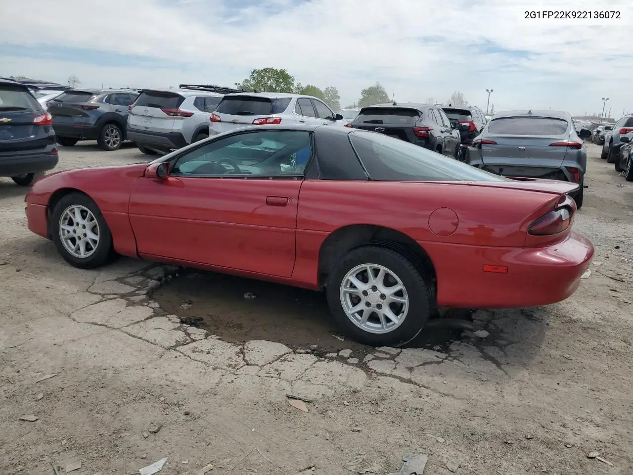 2002 Chevrolet Camaro VIN: 2G1FP22K922136072 Lot: 56192455