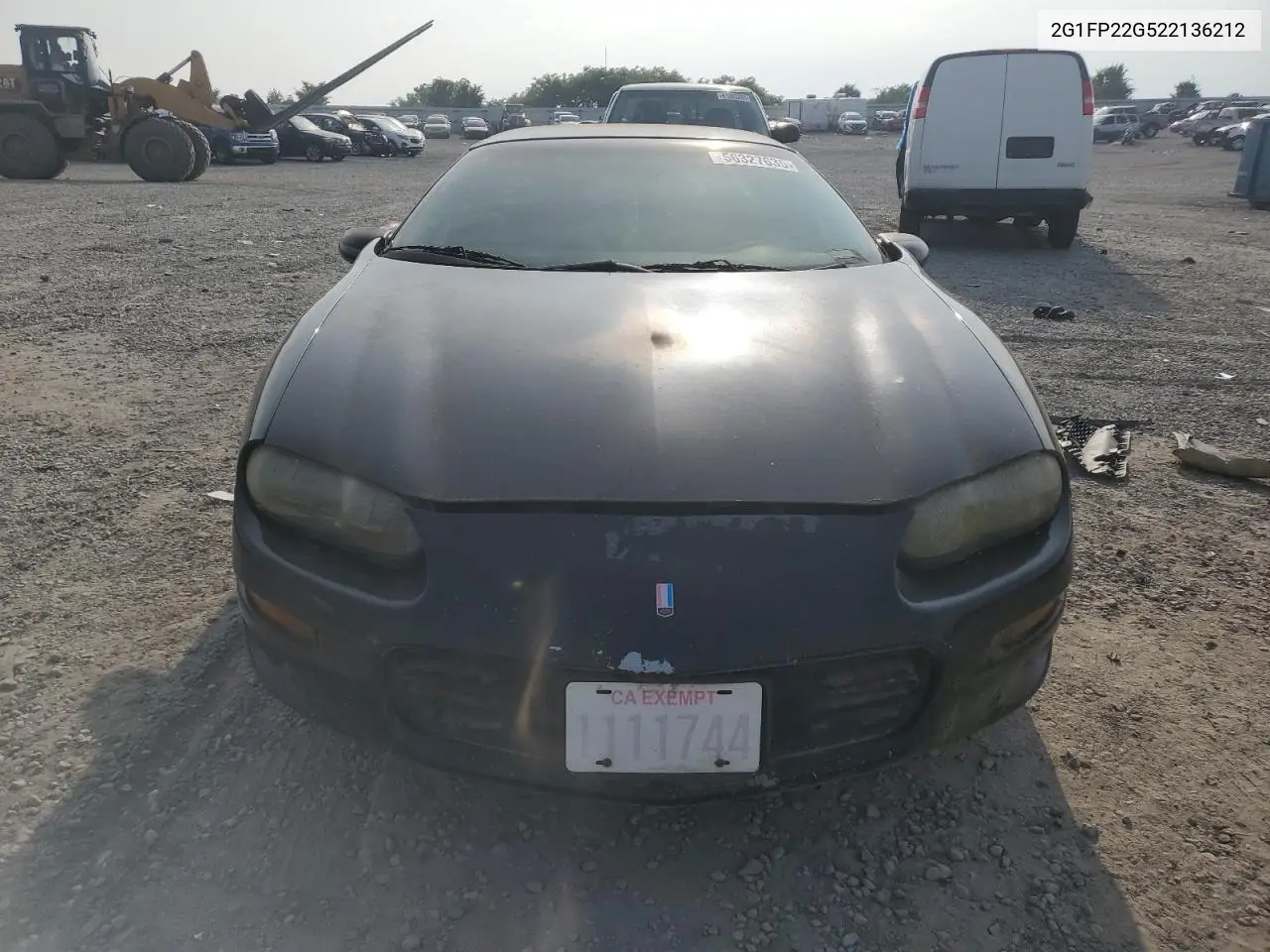 2002 Chevrolet Camaro Z28 VIN: 2G1FP22G522136212 Lot: 56327635