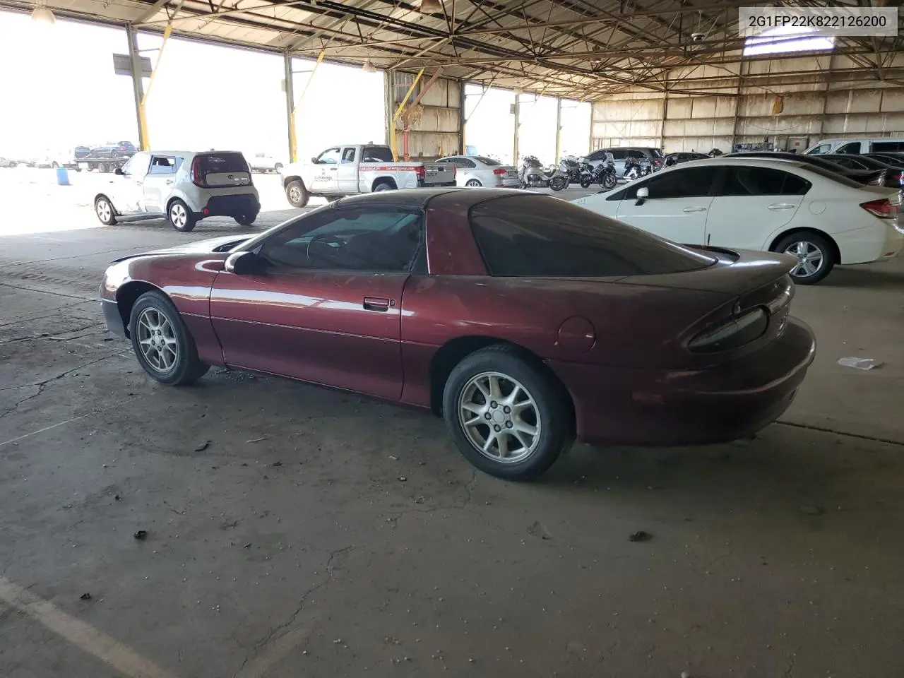 2002 Chevrolet Camaro VIN: 2G1FP22K822126200 Lot: 58054125
