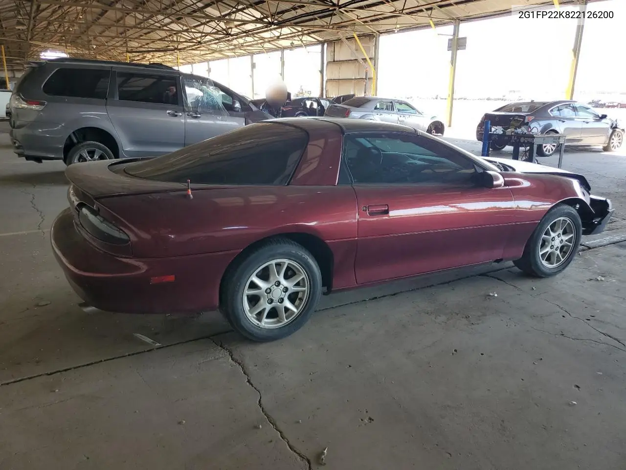 2002 Chevrolet Camaro VIN: 2G1FP22K822126200 Lot: 58054125