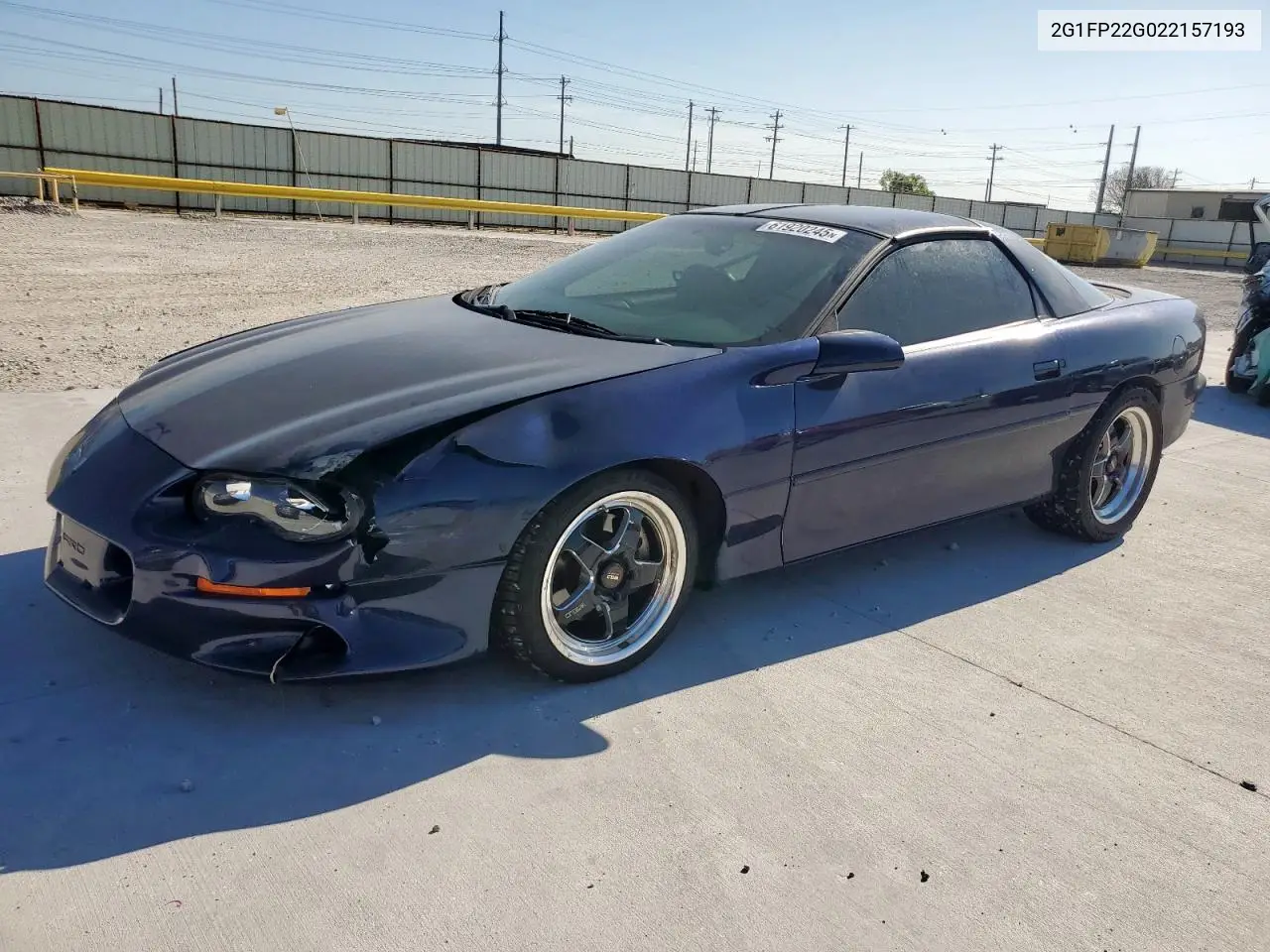 2002 Chevrolet Camaro Z28 VIN: 2G1FP22G022157193 Lot: 61920245