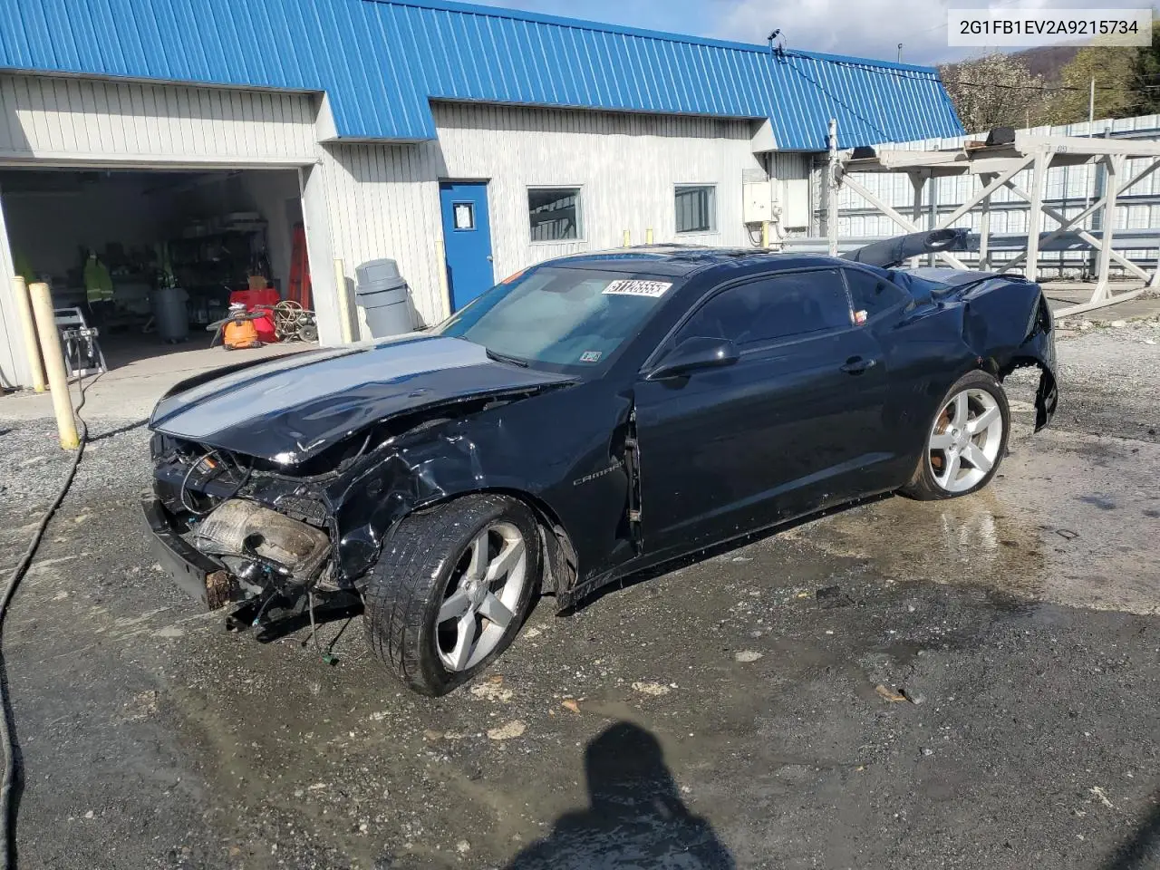 2010 Chevrolet Camaro Lt VIN: 2G1FB1EV2A9215734 Lot: 51126555