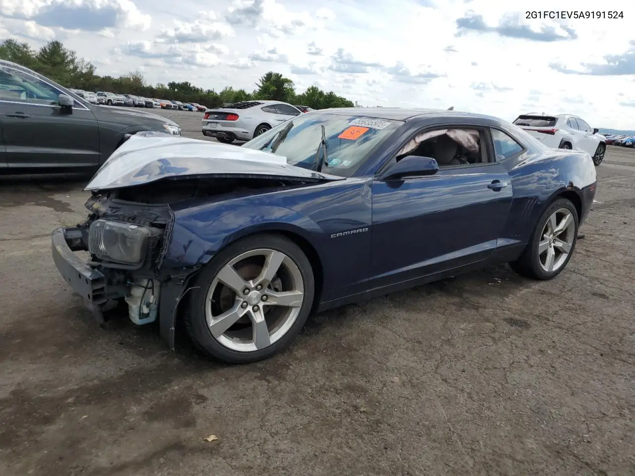 2010 Chevrolet Camaro Lt VIN: 2G1FC1EV5A9191524 Lot: 55935505