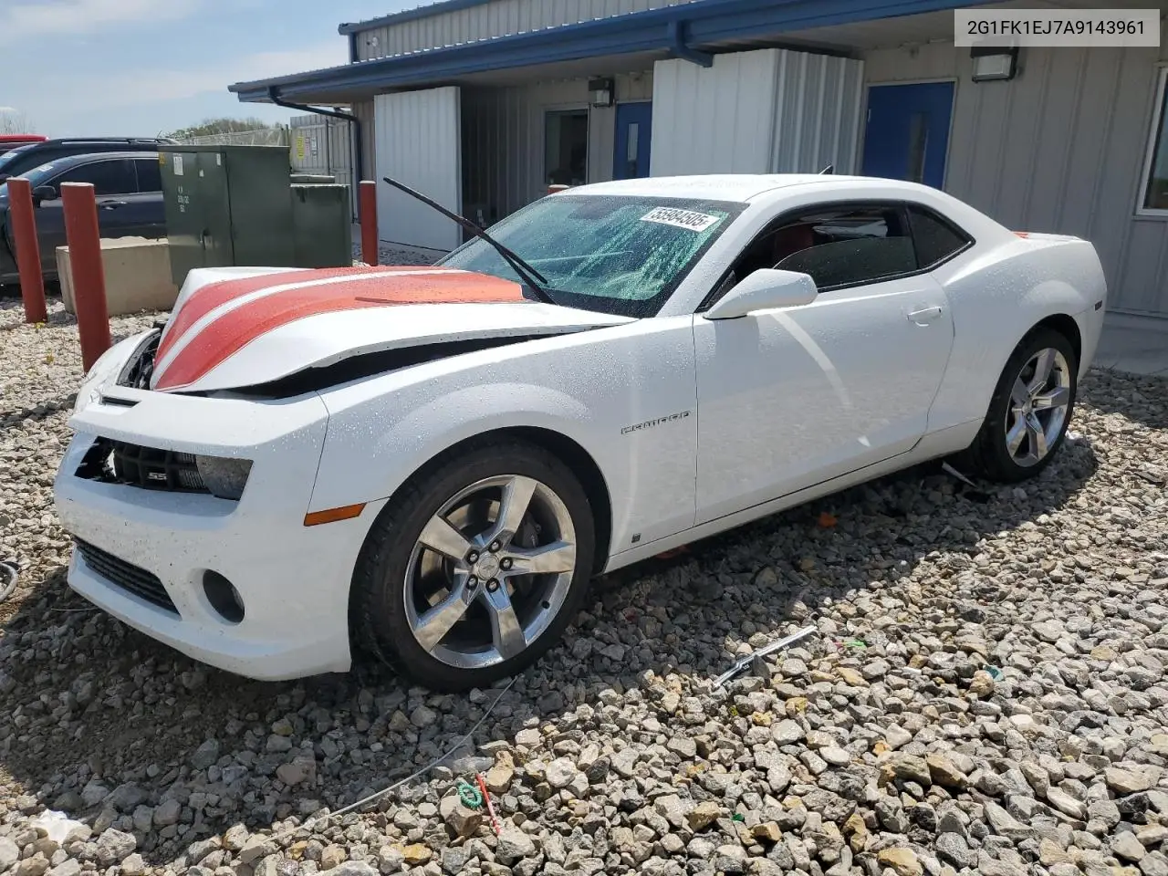 2010 Chevrolet Camaro Ss VIN: 2G1FK1EJ7A9143961 Lot: 55984505
