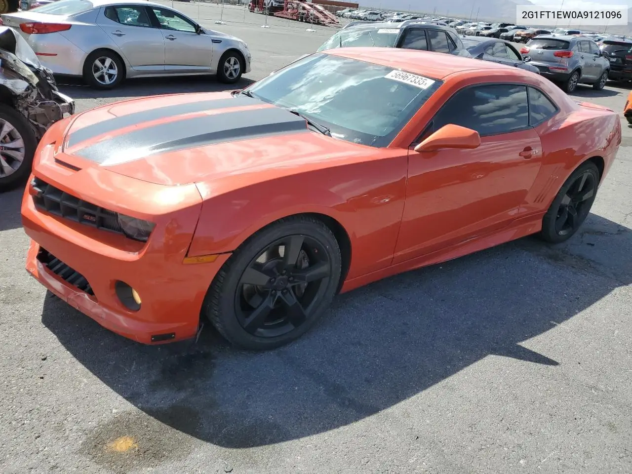2010 Chevrolet Camaro Ss VIN: 2G1FT1EW0A9121096 Lot: 56967335