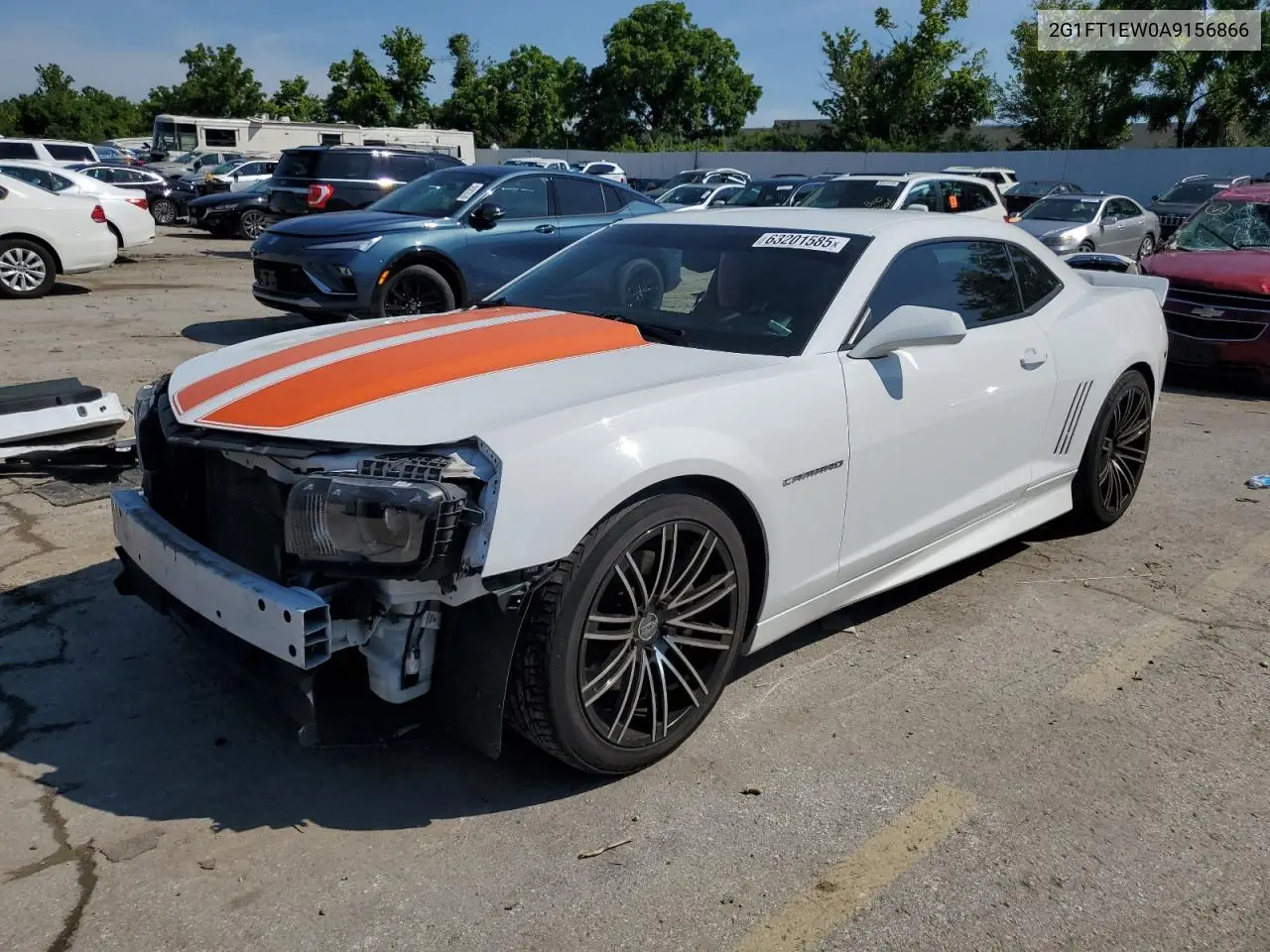 2010 Chevrolet Camaro Ss VIN: 2G1FT1EW0A9156866 Lot: 63201585
