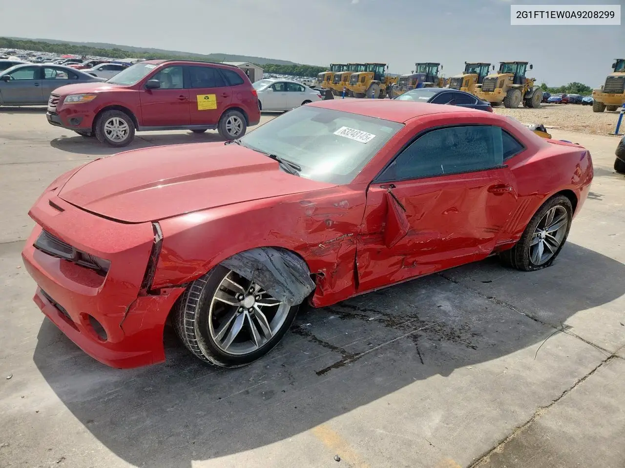 2010 Chevrolet Camaro Ss VIN: 2G1FT1EW0A9208299 Lot: 63248145