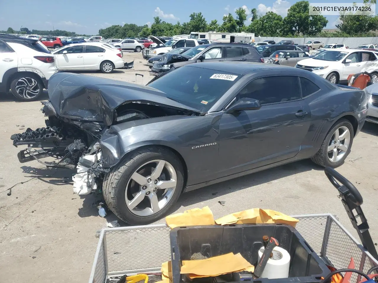 2010 Chevrolet Camaro Lt VIN: 2G1FC1EV3A9174236 Lot: 63417305