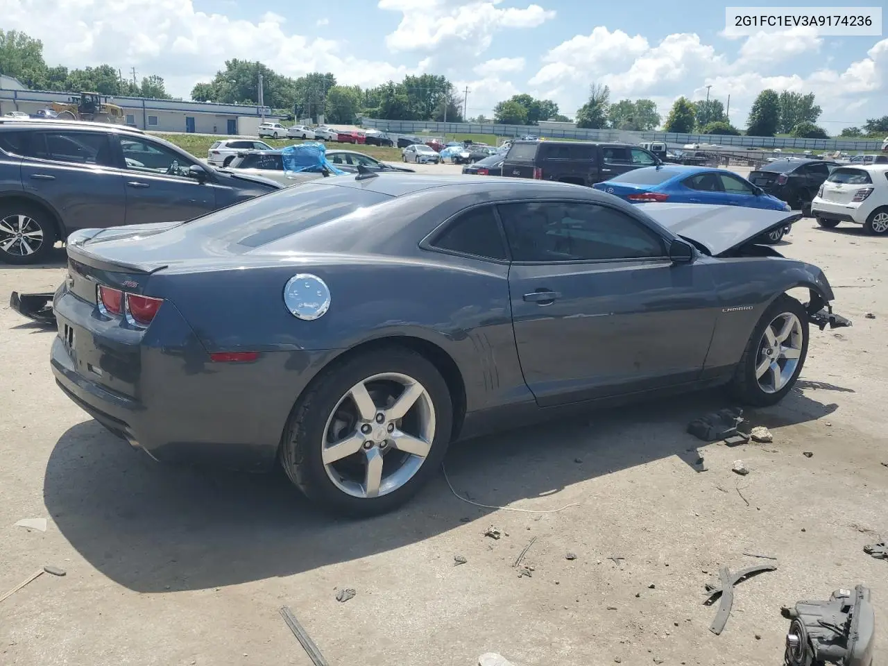 2010 Chevrolet Camaro Lt VIN: 2G1FC1EV3A9174236 Lot: 63417305