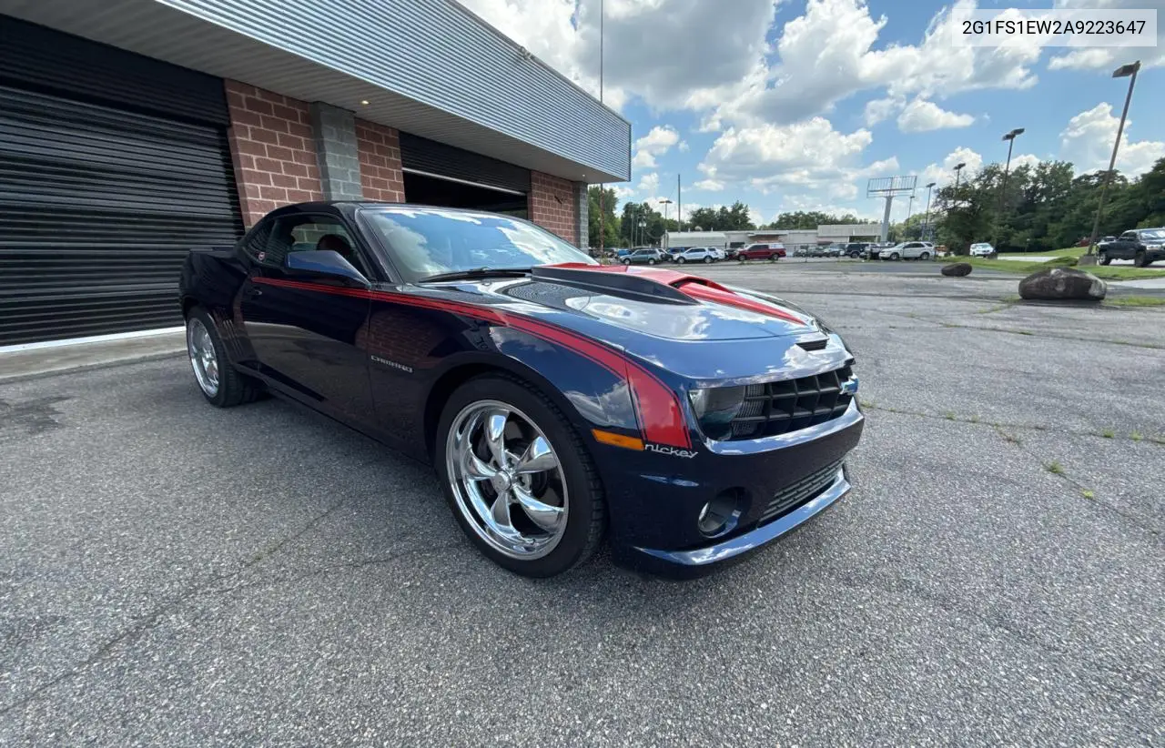 2010 Chevrolet Camaro Ss VIN: 2G1FS1EW2A9223647 Lot: 63830335