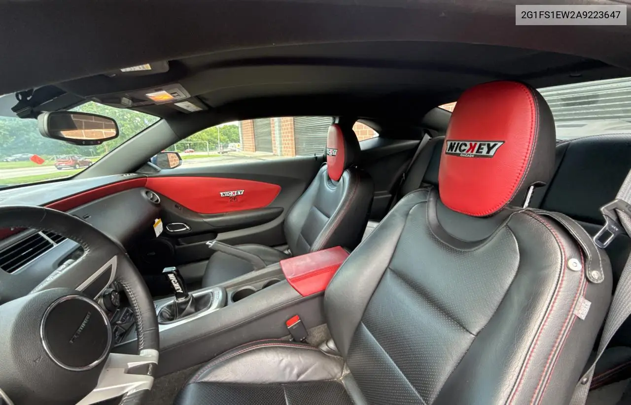 2010 Chevrolet Camaro Ss VIN: 2G1FS1EW2A9223647 Lot: 63830335