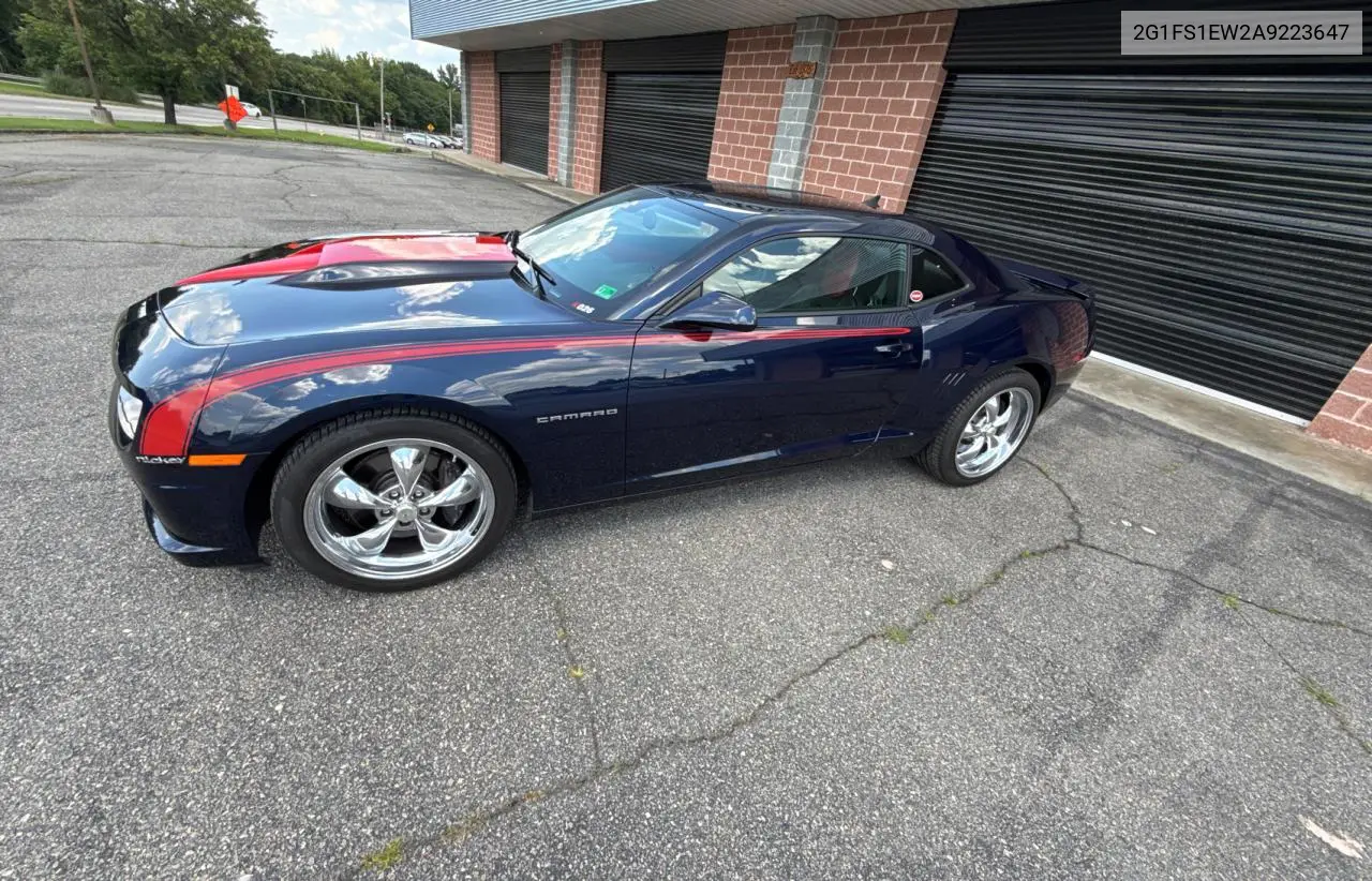 2010 Chevrolet Camaro Ss VIN: 2G1FS1EW2A9223647 Lot: 63830335