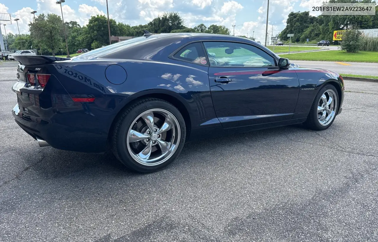 2010 Chevrolet Camaro Ss VIN: 2G1FS1EW2A9223647 Lot: 63830335