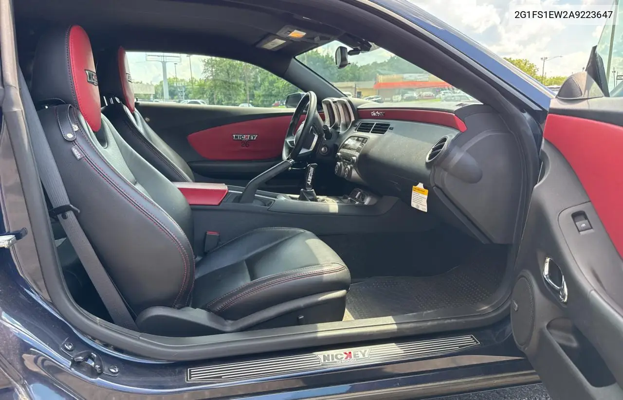 2010 Chevrolet Camaro Ss VIN: 2G1FS1EW2A9223647 Lot: 63830335