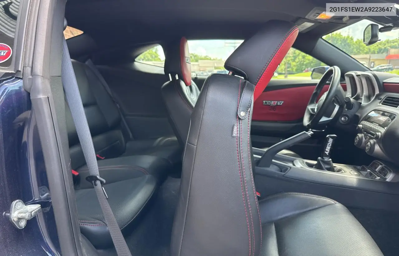 2010 Chevrolet Camaro Ss VIN: 2G1FS1EW2A9223647 Lot: 63830335