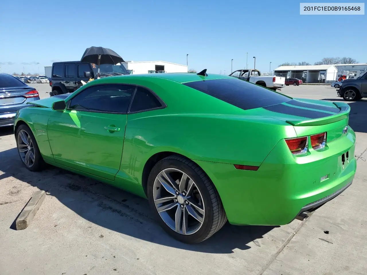 2011 Chevrolet Camaro Lt VIN: 2G1FC1ED0B9165468 Lot: 46947895