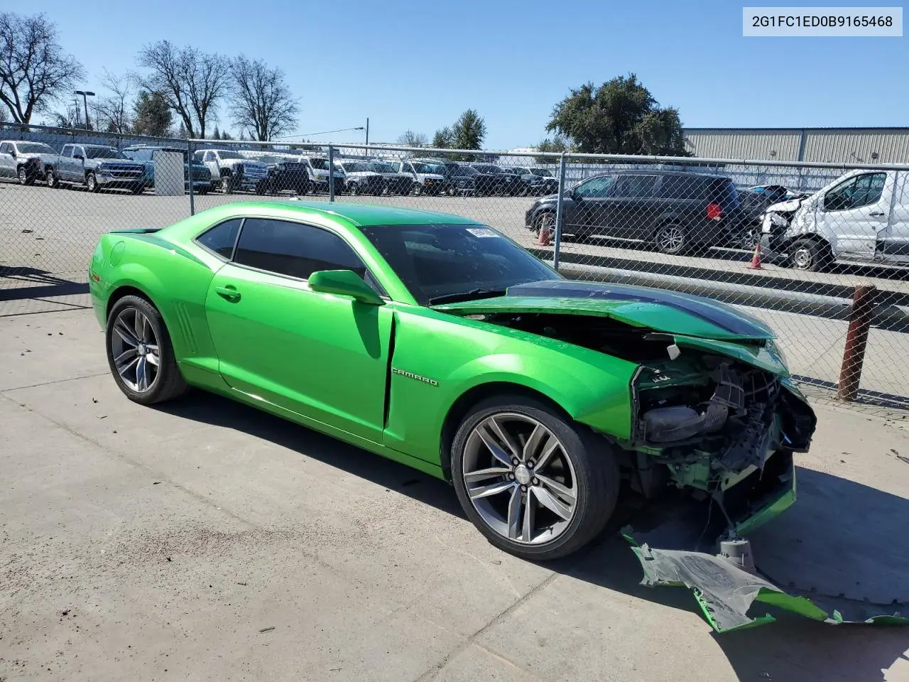 2011 Chevrolet Camaro Lt VIN: 2G1FC1ED0B9165468 Lot: 46947895