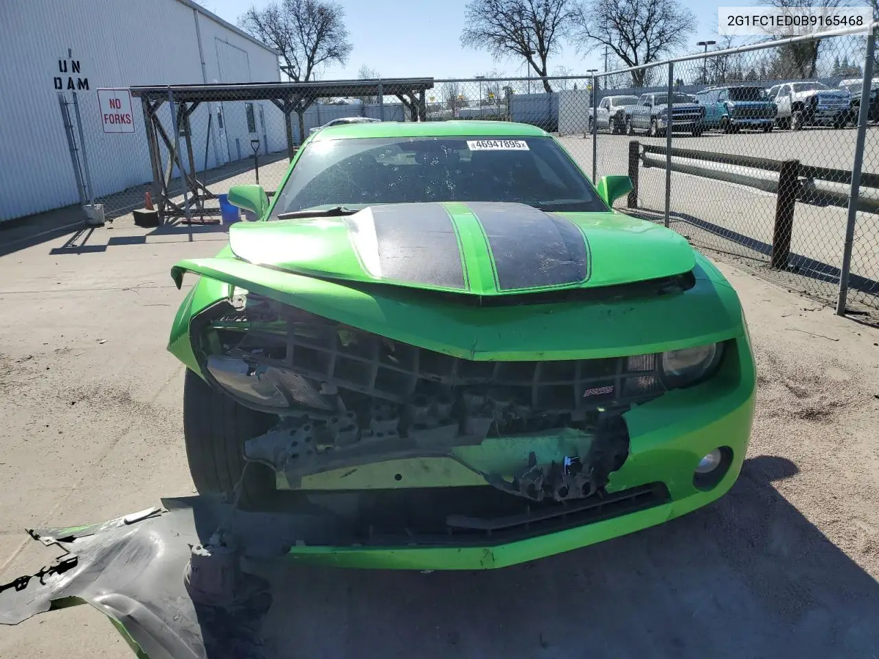 2011 Chevrolet Camaro Lt VIN: 2G1FC1ED0B9165468 Lot: 46947895