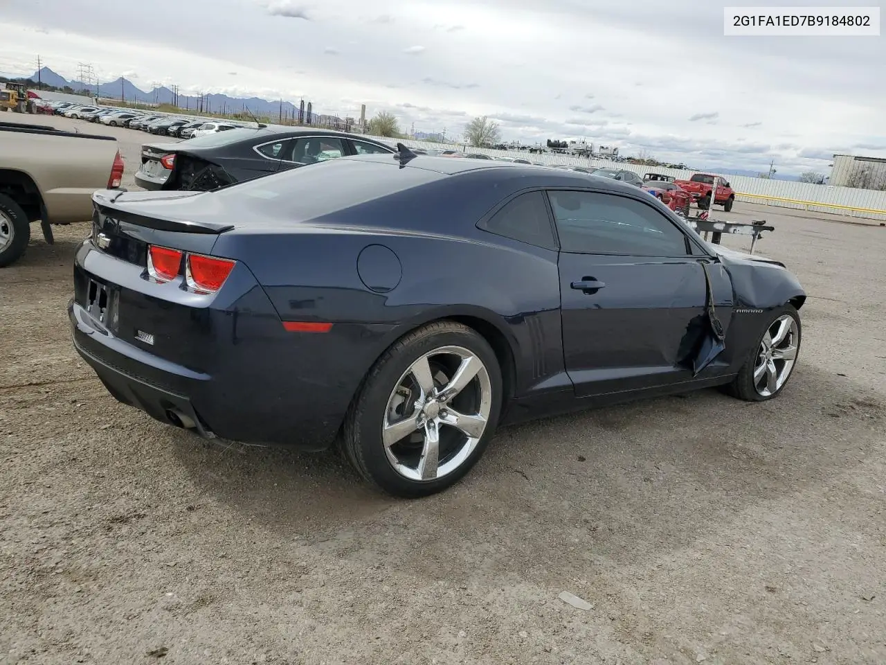 2011 Chevrolet Camaro Ls VIN: 2G1FA1ED7B9184802 Lot: 48620335