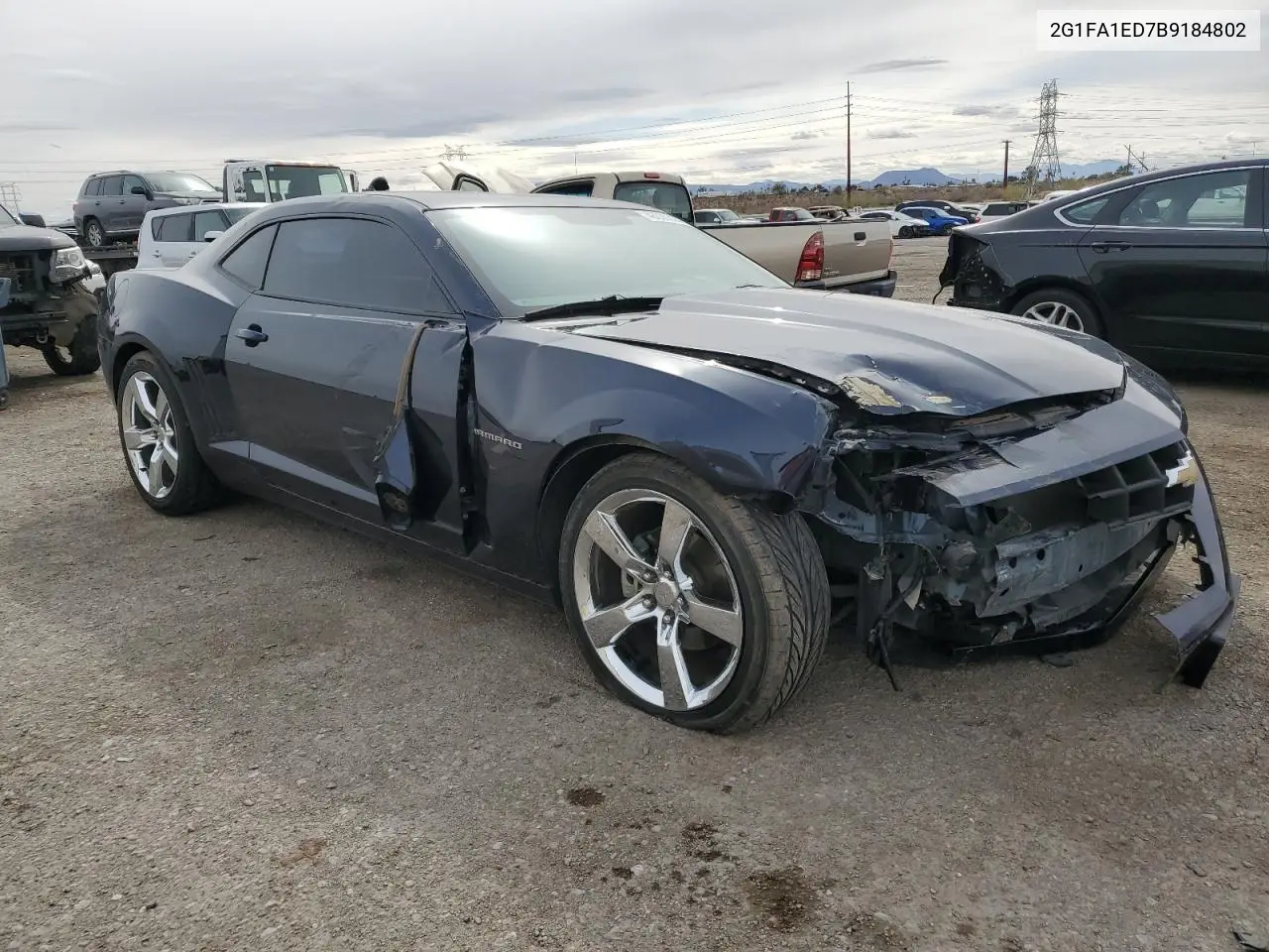 2011 Chevrolet Camaro Ls VIN: 2G1FA1ED7B9184802 Lot: 48620335