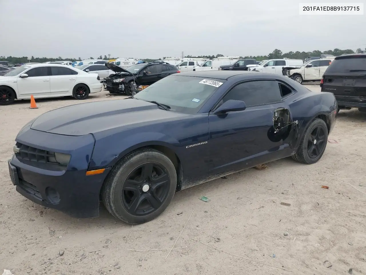 2011 Chevrolet Camaro Ls VIN: 2G1FA1ED8B9137715 Lot: 48772065