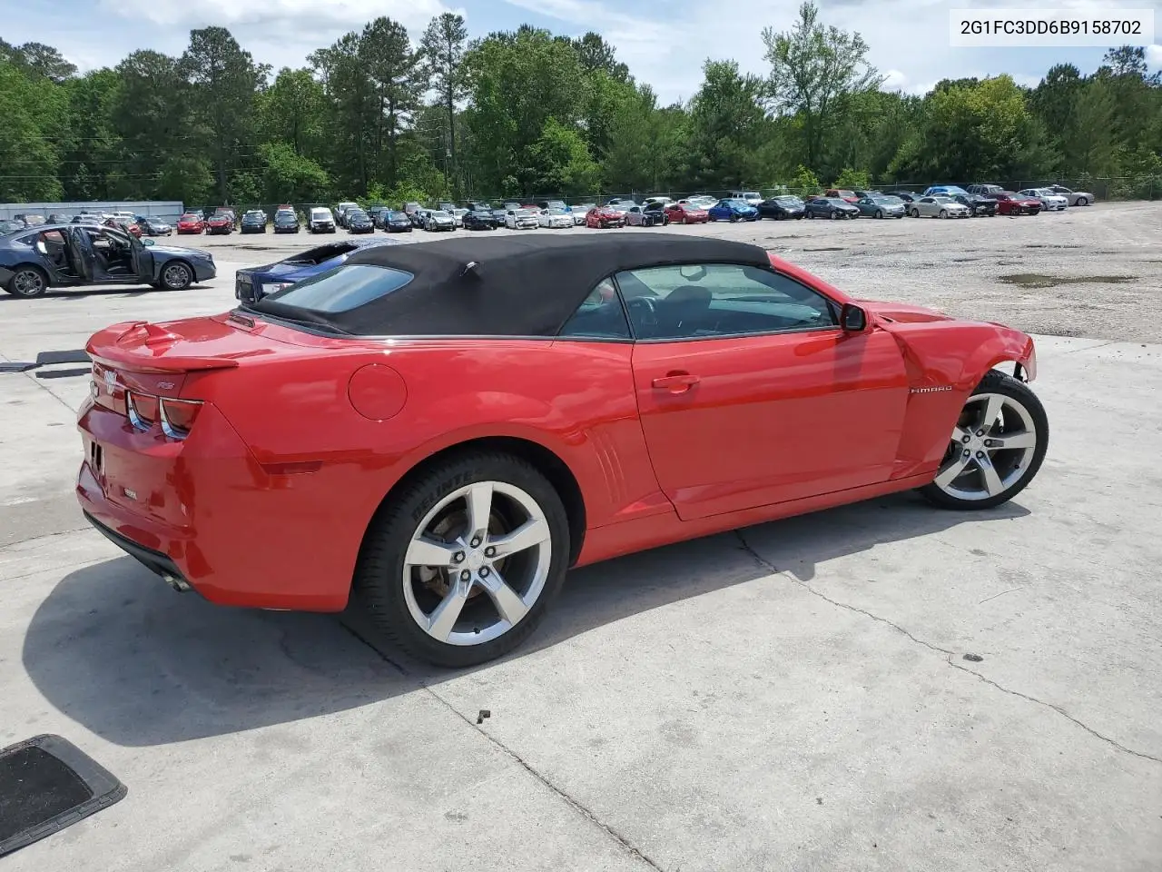 2011 Chevrolet Camaro Lt VIN: 2G1FC3DD6B9158702 Lot: 55799765