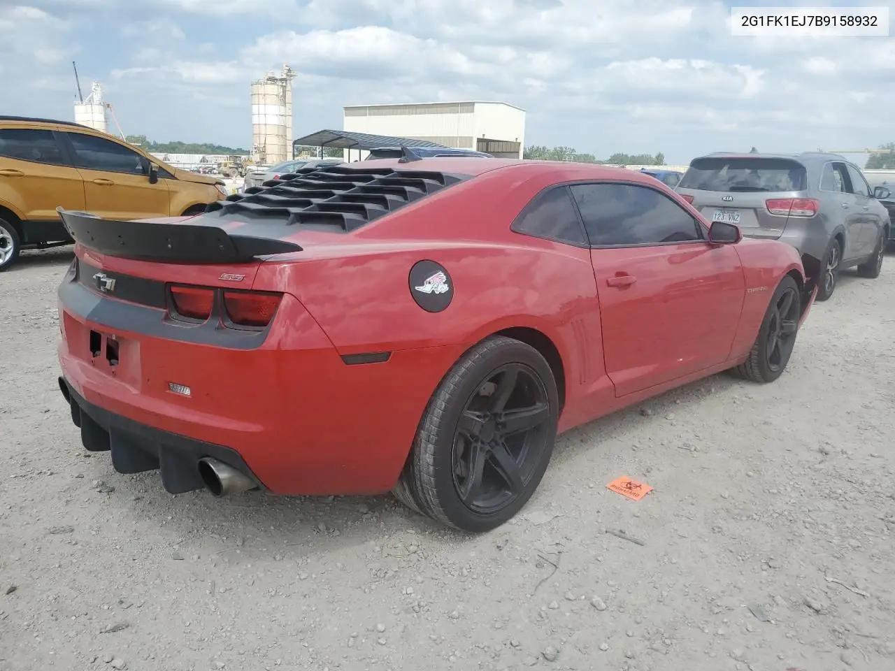 2011 Chevrolet Camaro 2Ss VIN: 2G1FK1EJ7B9158932 Lot: 56019265