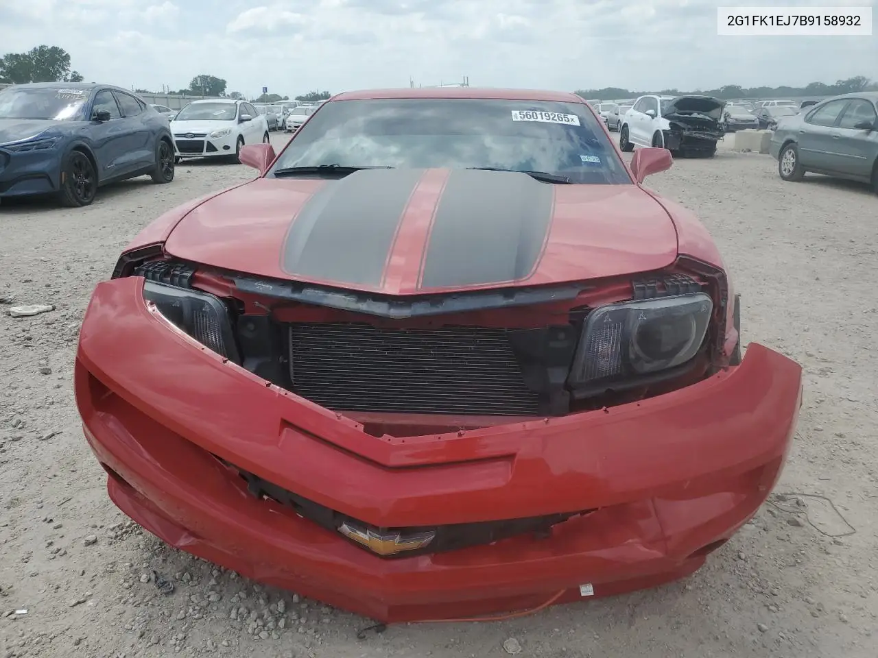 2011 Chevrolet Camaro 2Ss VIN: 2G1FK1EJ7B9158932 Lot: 56019265