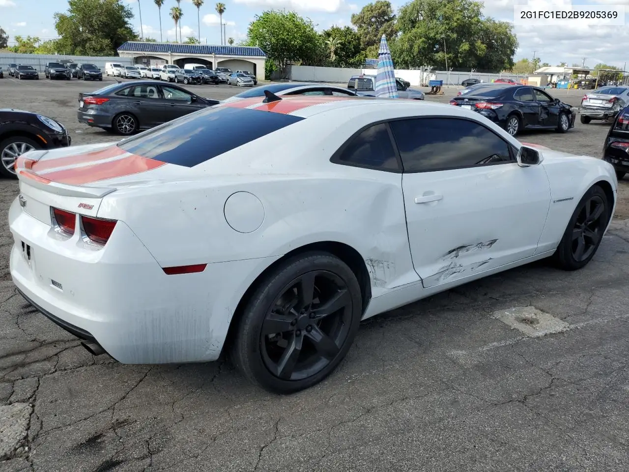 2011 Chevrolet Camaro Lt VIN: 2G1FC1ED2B9205369 Lot: 56073825