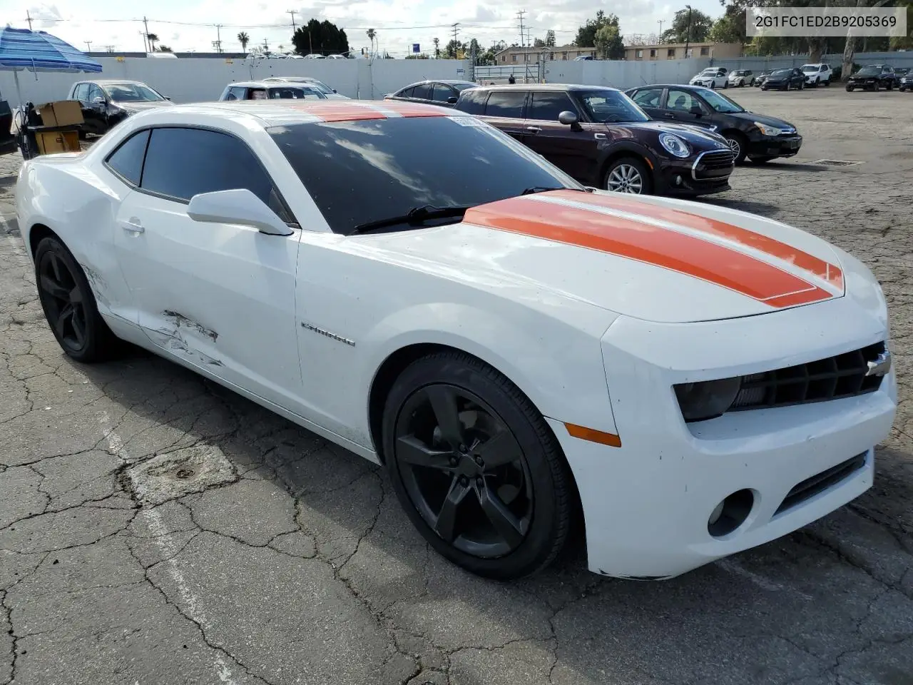 2011 Chevrolet Camaro Lt VIN: 2G1FC1ED2B9205369 Lot: 56073825