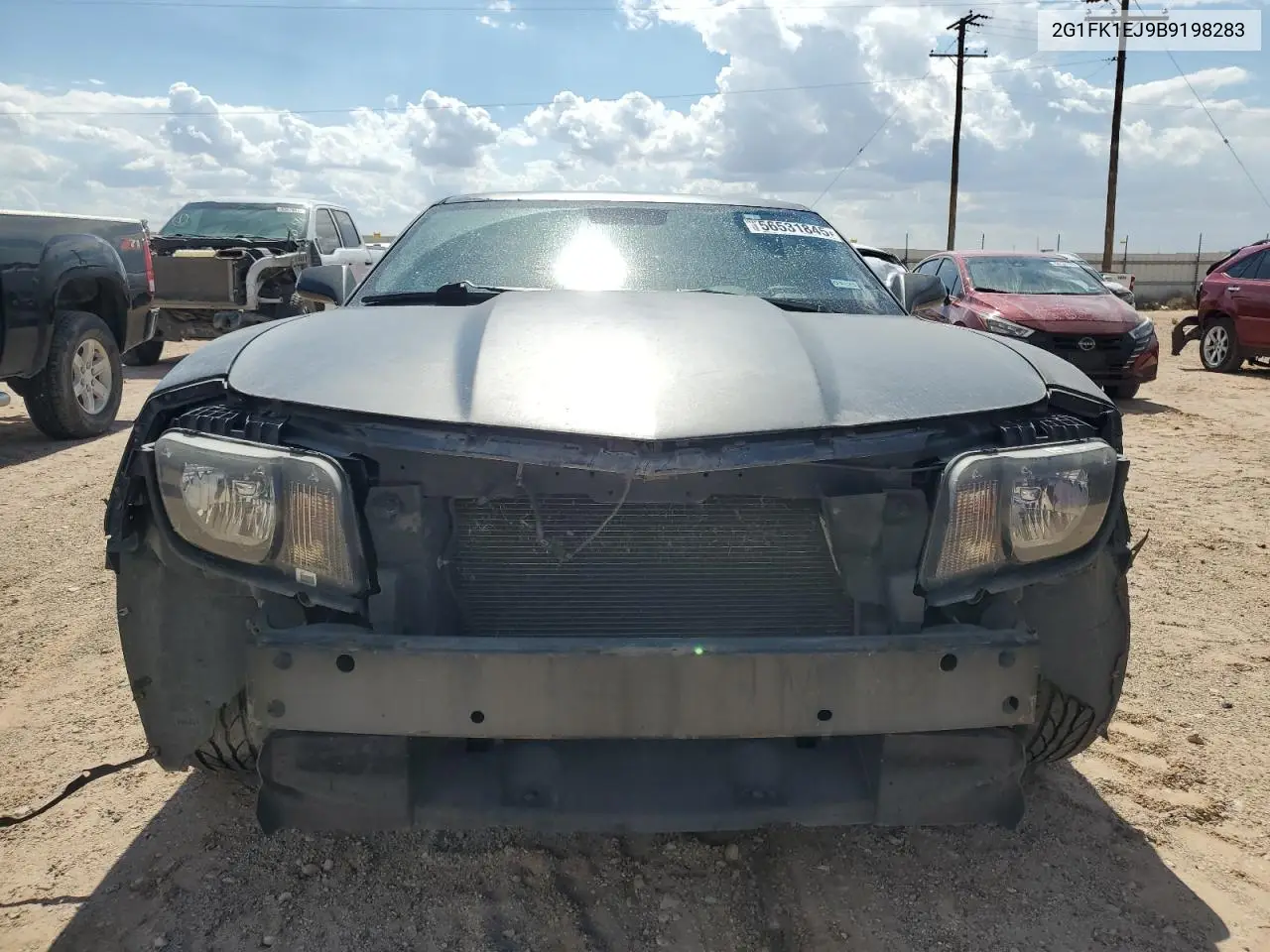 2011 Chevrolet Camaro 2Ss VIN: 2G1FK1EJ9B9198283 Lot: 56531845