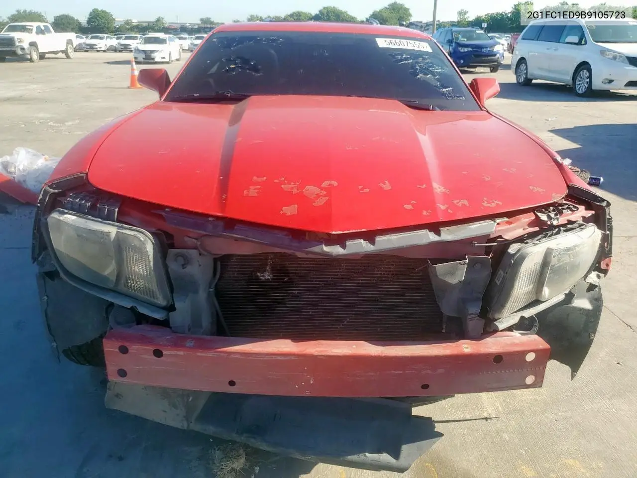 2011 Chevrolet Camaro Lt VIN: 2G1FC1ED9B9105723 Lot: 56607555