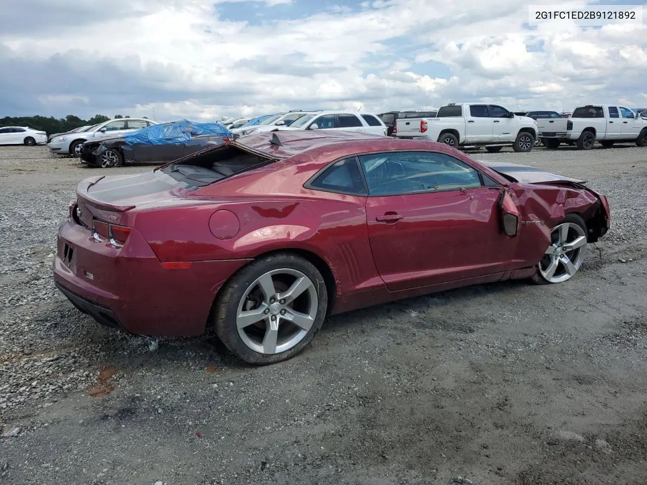 2011 Chevrolet Camaro Lt VIN: 2G1FC1ED2B9121892 Lot: 56714725