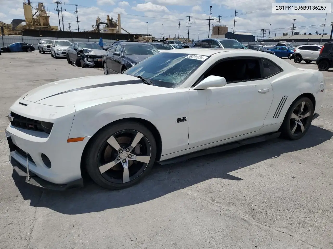 2011 Chevrolet Camaro 2Ss VIN: 2G1FK1EJ6B9136257 Lot: 56739935