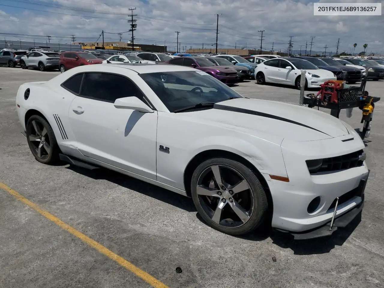 2011 Chevrolet Camaro 2Ss VIN: 2G1FK1EJ6B9136257 Lot: 56739935