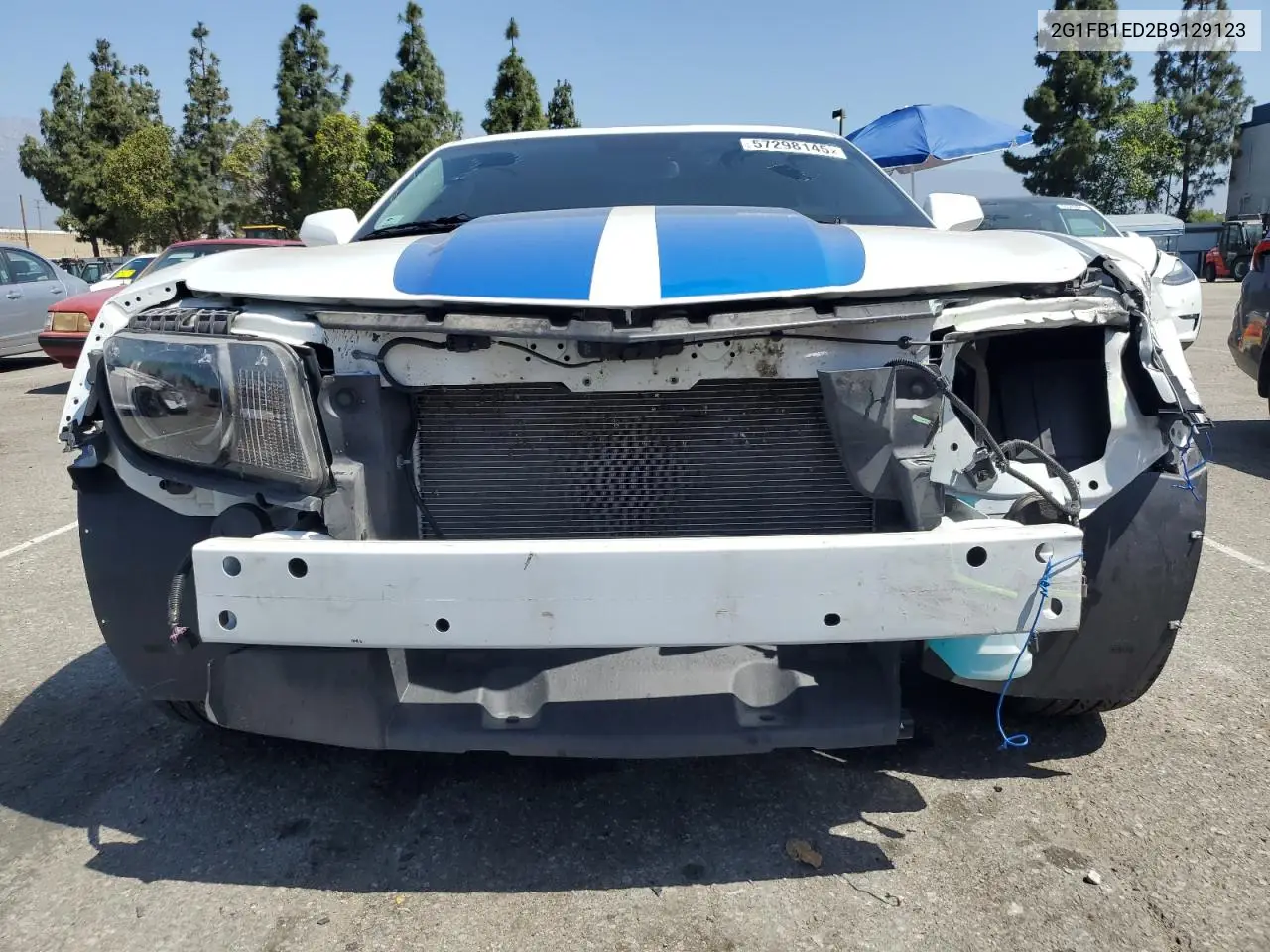 2011 Chevrolet Camaro Lt VIN: 2G1FB1ED2B9129123 Lot: 57298145