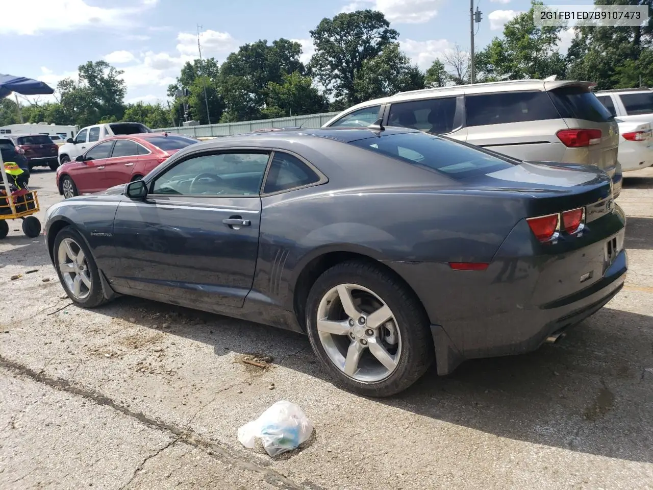 2011 Chevrolet Camaro Lt VIN: 2G1FB1ED7B9107473 Lot: 62818705