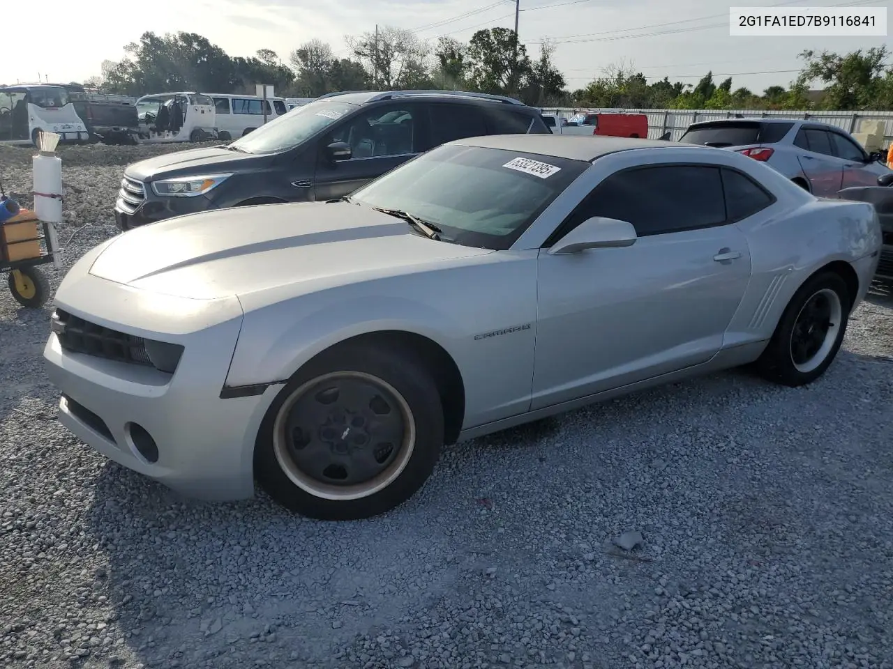 2011 Chevrolet Camaro Ls VIN: 2G1FA1ED7B9116841 Lot: 63321395