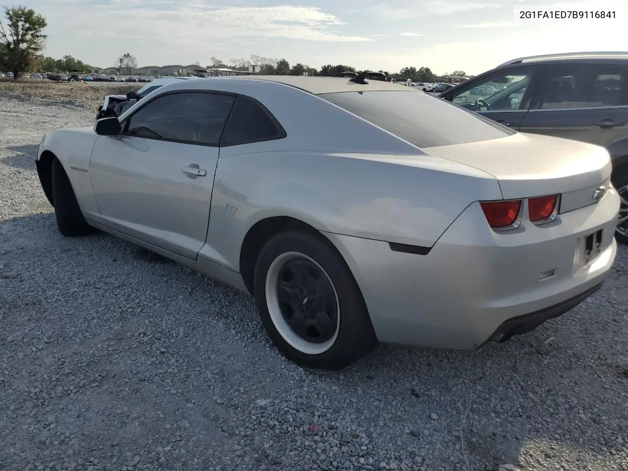 2011 Chevrolet Camaro Ls VIN: 2G1FA1ED7B9116841 Lot: 63321395