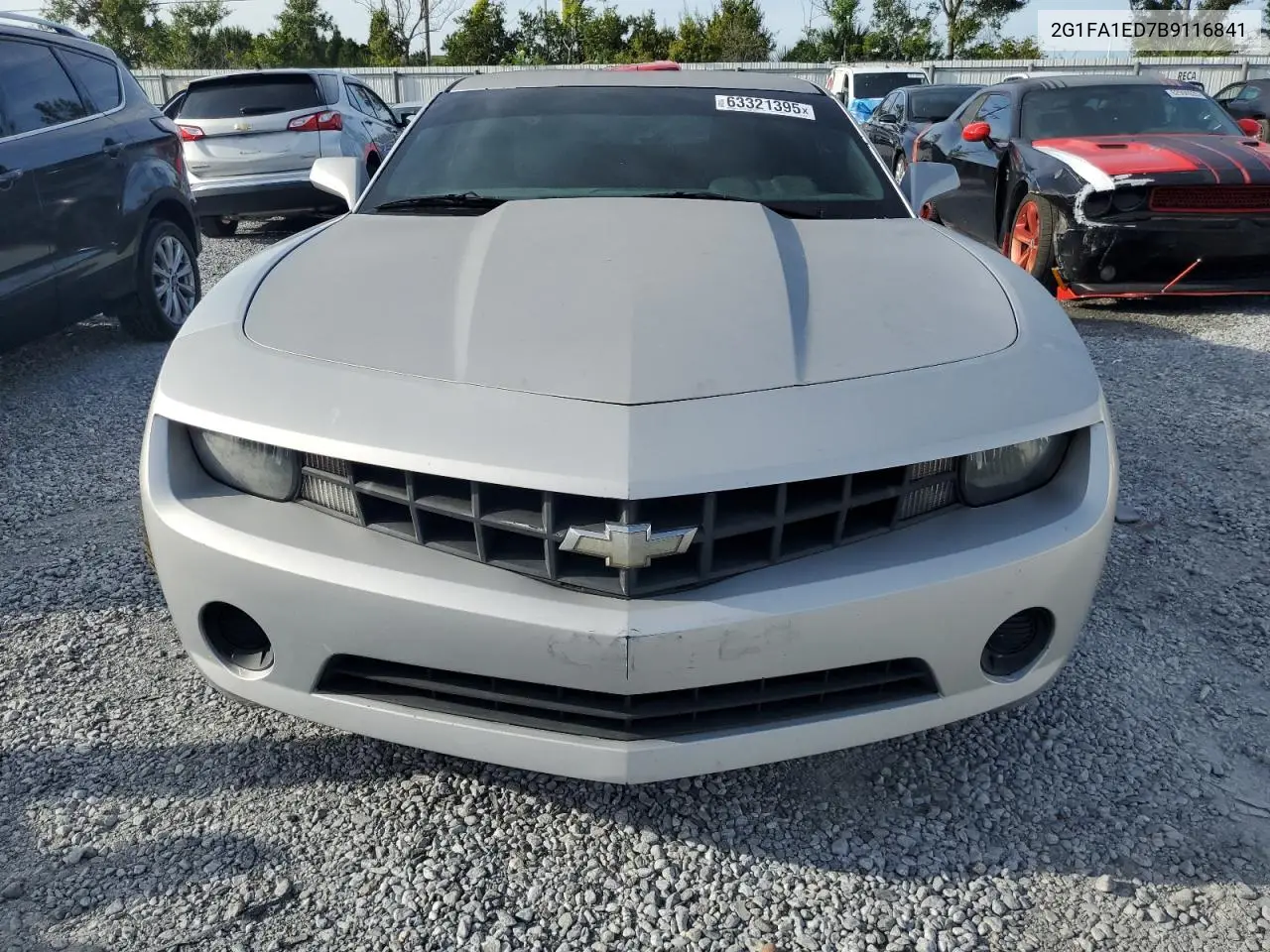2011 Chevrolet Camaro Ls VIN: 2G1FA1ED7B9116841 Lot: 63321395