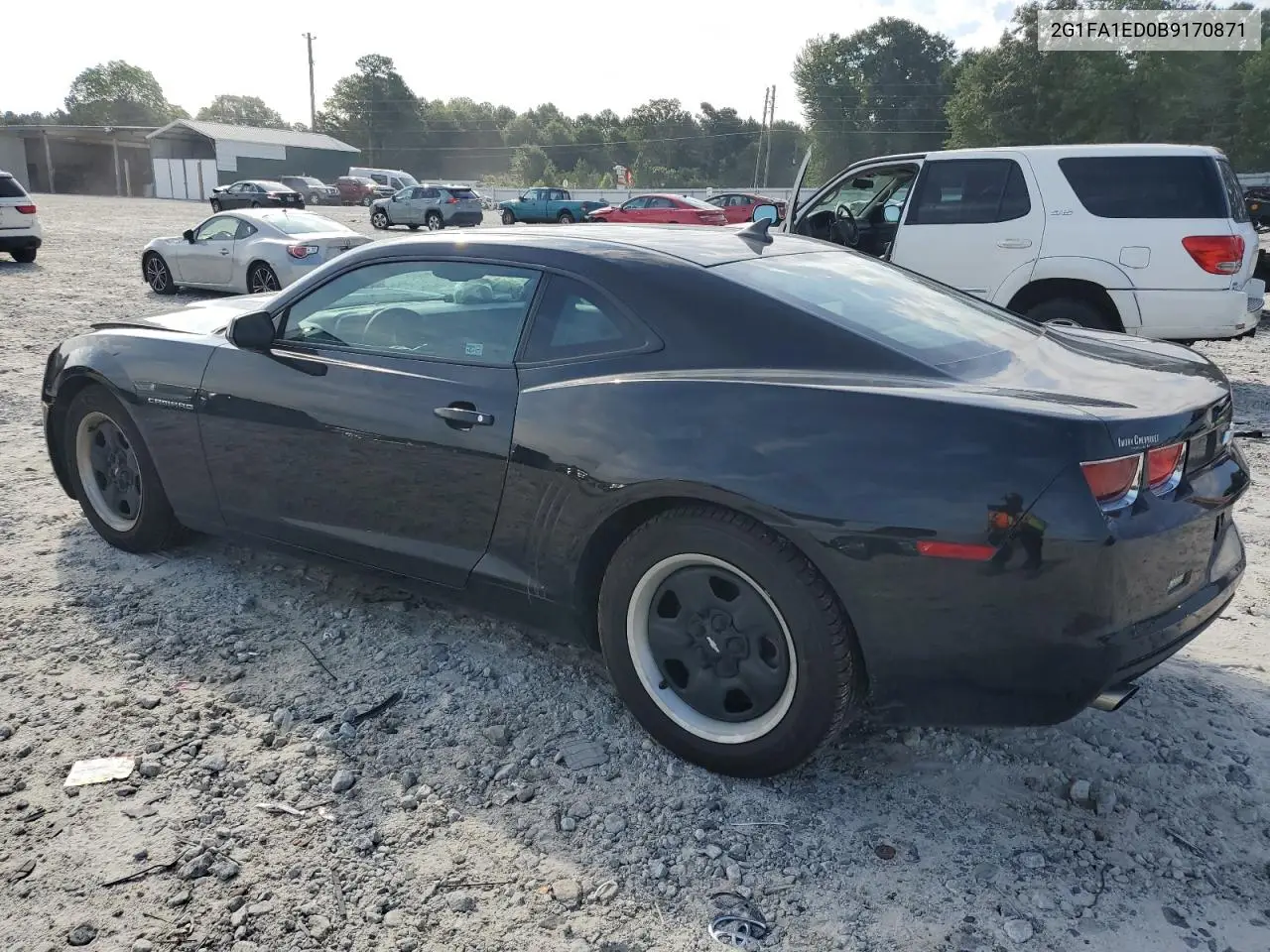 2011 Chevrolet Camaro Ls VIN: 2G1FA1ED0B9170871 Lot: 63619315
