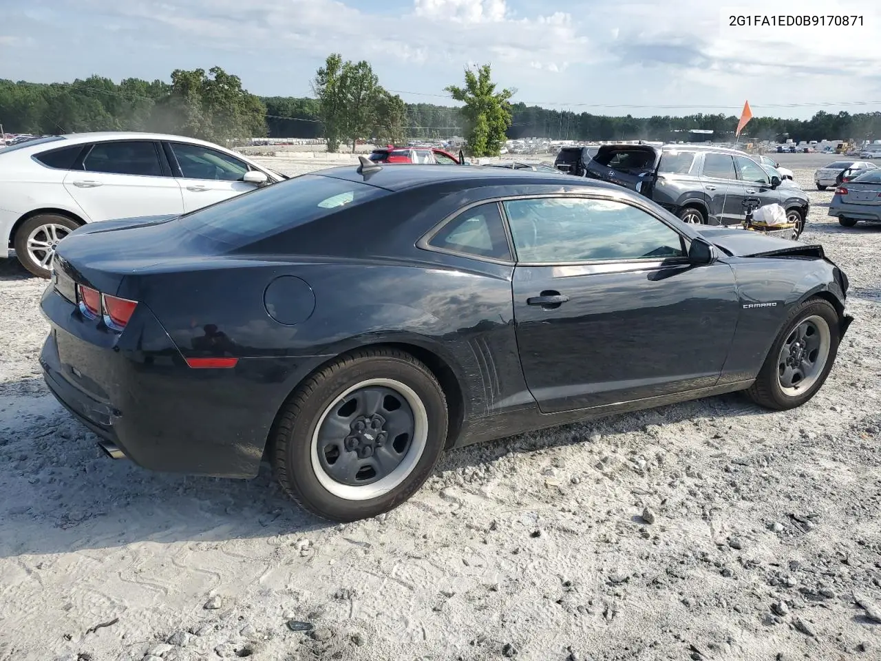 2011 Chevrolet Camaro Ls VIN: 2G1FA1ED0B9170871 Lot: 63619315