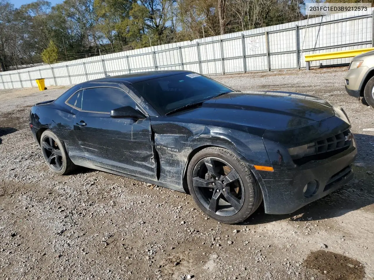 2011 Chevrolet Camaro Lt VIN: 2G1FC1ED3B9212573 Lot: 88242225