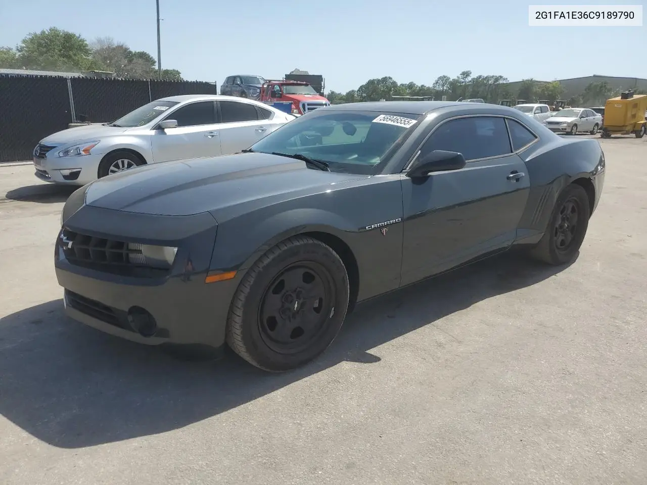 2012 Chevrolet Camaro Ls VIN: 2G1FA1E36C9189790 Lot: 56946555